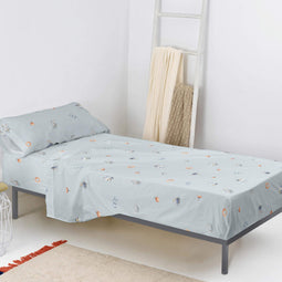 Happy Friday Sheet set 2 pieces Nut 160x270 cm (Single) Multicolor