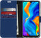 Accezz Hoesje Geschikt voor Huawei P30 Lite Hoesje Met Pasjeshouder - Accezz Wallet Softcase Bookcase - Blauw
