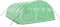 vidaXL - Tuinkas - met - stalen - frame - 24 - m² - 6x4x2 - m - groen