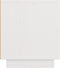 vidaXL - Tv-meubel - 80x34x40 - cm - massief - grenenhout - wit