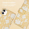 iMoshion Hoesje Geschikt voor iPhone 11 Hoesje Met Pasjeshouder - iMoshion Design Bookcase smartphone - Geel / Yellow Flowers