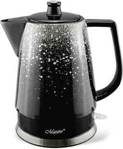 Waterkoker Feel Maestro MR-074 Zwart Zilverkleurig Keramische 1500 W 1,5 L
