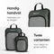 Volcan Compression Packing Cubes - Koffer Organizer Set - Compressierits - Set van 4 - Botanisch Groen (set van 4)
