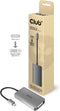 Club3D CAC-1510 - USB-C / DVI Adapter - Resoluties tot 3840 x 2160p - Aluminium