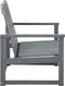 vidaXL - Tuinbank - 110 - cm - massief - acaciahout - grijs