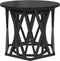 vidaXL - Nesting - Tafelset - 2 - stuks - Zwart - Eiken - Hout