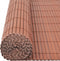 vidaXL - Tuinafscheiding - dubbelzijdig - 110x300 - cm - bruin