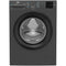 Beko BM3WFT3841A - Wasmachine - A Energieklasse 8kg 1400 RPM 15 programma's Anthracite