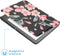 iMoshion Ereader Cover / Hoesje Geschikt voor Amazon Kindle 10 - iMoshion Design Slim Hard Case Bookcase - Zwart / Blossom Watercolor Black