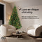 Nordlandia Kunstkerstboom - 210 cm - LED Verlichting 180 lampjes - Groen