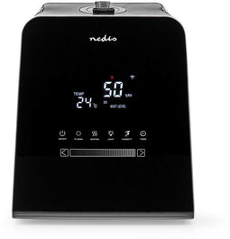 Nedis HUMI150BKW - Luchtbevochtiger - Automatische vochtigheidsregeling met hygrometer - Zwart