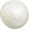 Ballen CAPIZ Decoratie Wit 10 x 10 x 10 cm (8 Stuks)
