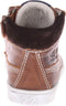 Shoesme Urban - Lage sneakers - Veterboots met rits - Bruin - Maat 24
