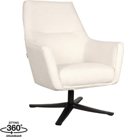 LABEL51 Tod Fauteuil - Crème - Boucle