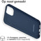 imoshion Hoesje Geschikt voor iPhone 15 Plus Hoesje Siliconen - imoshion Color Backcover - Donkerblauw
