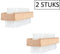 Benson Houten nagelborstel - dubbelzijdig - 10 x 4.5 cm - 2 stuks
