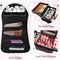 Make-up Organizer - Professionele Grote Travel Makeup Artist Tas met 4 Compartimenten - Zwart