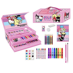 Tekenset Hello Kitty Roze