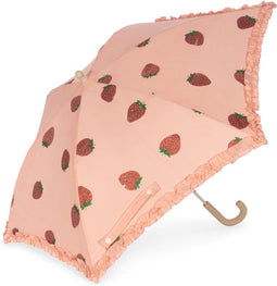 Konges Sløjd Frill paraplu - Lichtgewicht paraplu - Strawberry Glitter