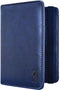 Luxe style RFID Paspoort hoesje Anti Skim - Paspoorthouder Marine Blauw