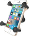 RAM Mount X-Grip - Smartphonehouder - Geschikt voor iPhone 6 5s 5c 5 4S 4 3GS 3G - Zwart