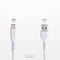 SBS TECABLEMICROC15W - USB-A naar USB-C kabel - 15W Power Delivery - Wit