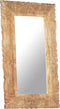 vidaXL - Spiegel - 80x50 - cm - massief - mangohout