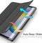 Dux Ducis Domo - Samsung Galaxy Tab S6 Lite - Hoes met auto-wake functie - Tri-fold design