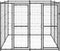 vidaXL - Hondenkennel - 4,84 - m² - staal