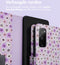iMoshion Hoesje Geschikt voor Samsung Galaxy S20 FE Hoesje Met Pasjeshouder - iMoshion Design Bookcase smartphone - Meerkleurig / Purple Flowers