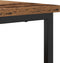 vidaXL - Dressoir - Oud - Hout - 100x35x80 - cm - Samengesteld - Hout - en - Staal