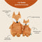Trixie Knuffel - Mr. Fox - Dieren Pluche - Vos - Eerste knuffel voor Baby - 100% biologisch katoen - Klein