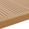 vidaXL - Terras - hoekplinten - 5 - st - 170 - cm - HKC - teakkleurig