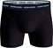 Björn Borg Contrast Solids - Heren Boxers 3-Pack - Zwart - Maat XXL (3-pack)