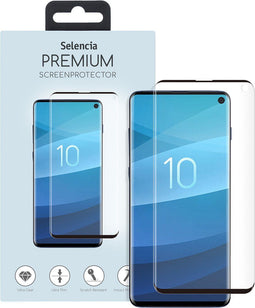 Selencia Screen protector - Geschikt voor Samsung Galaxy S10 - Gehard Glas Premium Screenprotector
