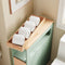 SoBuy BZR54-II-GR - Badkamerrek - 3 Lades - Groen 65x24x82cm