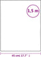 vidaXL - Spiegelfolies - 2 - stuks - zelfklevend - 45x150 - cm - PET