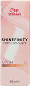 Permanente kleur Wella Shinefinity Nº 07/34 (60 ml)