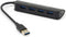 Conceptronic C4PUSB3 - USB Hub - 4x USB 3.2 Gen 1 - Zwart