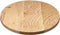 vidaXL - Tafelblad - 100x50x2 - cm - ovaal - massief - eikenhout