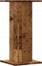 vidaXL - Plantenstandaards - 2 - st - 30x30x60 - cm - bewerkt - hout - oud - houtkleurig