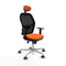 Piqueras y Crespo 1D086G1 - Bureaustoel - Hoogteverstelbaar - Oranje