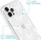 iMoshion Hoesje Geschikt voor iPhone 13 Pro Hoesje Siliconen - iMoshion Design hoesje - Grijs / Butterfly
