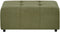 INNVIK - Hoekbank 4-zits ottomaan - Groen - Rechtszijdig - Polyester
