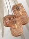 GOOD&MOJO Hanglamp Tanami - Rotan Zwart - 3L - Modern - Hanglampen Eetkamer, Slaapkamer, Woonkamer