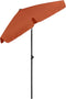 vidaXL - Strandparasol - 180x120 - cm - terracottakleurig