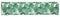 vidaXL - Ligbedkussens - voor - Bank - 2 - stuks - Bladpatroon - 180x40x8 - cm - Oxford - Stof