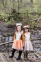 Great Pretenders Verkleedkledij Woodland vossenjurk met hoofdband - Oranje - Maat 3-4 jaar