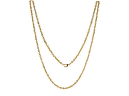 LOCKits 980600418 - Stalen Collier - Heli Twist - Goudkleurig - 60 cm