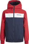 JACK&JONES JUNIOR JJERUSH BLOCKING HOOD BOMBER NOOS JNR - Jongens Jas - Waterafstotend - Maat 164